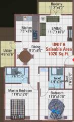 5 Elements Temple Bells Premier (2BHK+2T (1,020 sq ft) 1020 sq ft) 5 Elements Temple Bells Premier (2BHK+2T (1,020 sq ft) 1020 sq ft)