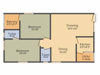 SS Navya Tulip (2BHK+2T (972 sq ft) 972 sq ft) SS Navya Tulip (2BHK+2T (972 sq ft) 972 sq ft)