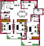 Friends Builders Mansionz (3BHK+3T (1,655 sq ft) 1655 sq ft)