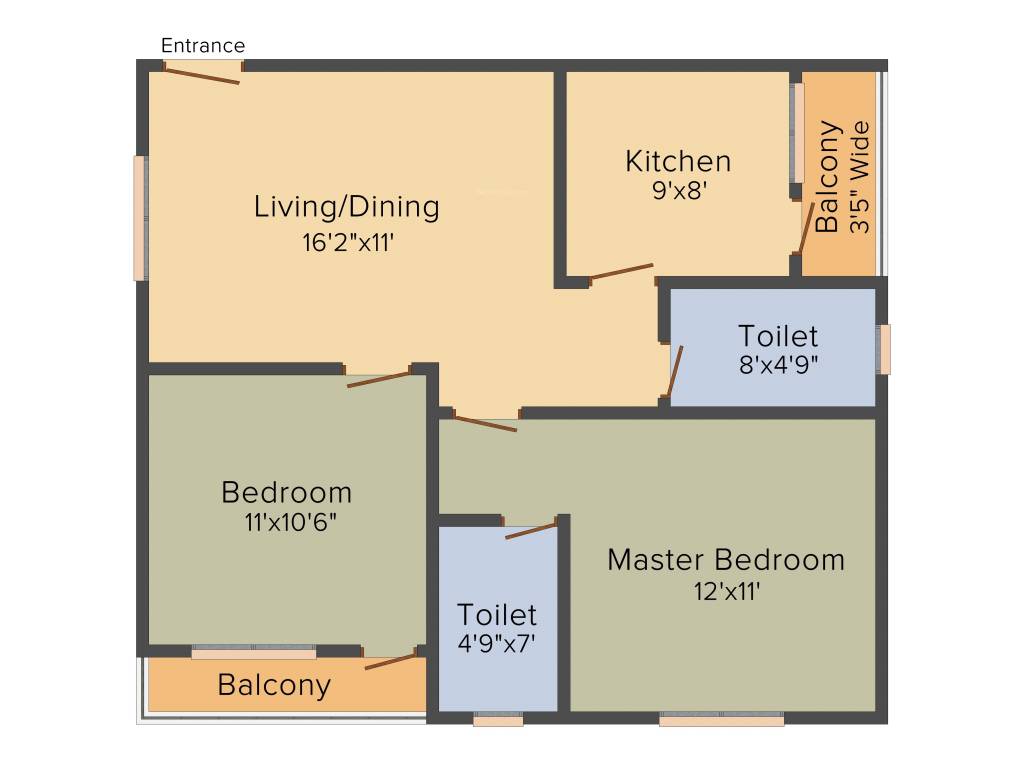 Hi Tech Hi Tech Residency (2BHK+2T (1,100 sq ft) 1100 sq ft) Hi Tech Hi Tech Residency (2BHK+2T (1,100 sq ft) 1100 sq ft)