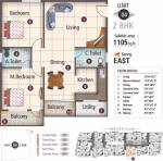 5 Elements Silicon Pride (2BHK+2T (1,105 sq ft) 1105 sq ft)