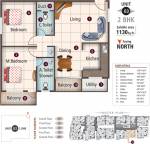 5 Elements Silicon Pride (2BHK+2T (1,130 sq ft) 1130 sq ft)