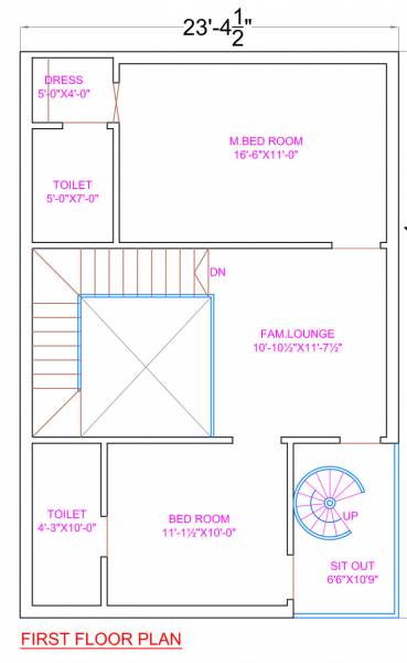  praveens-luxuria Floor Plan First Floor Plan