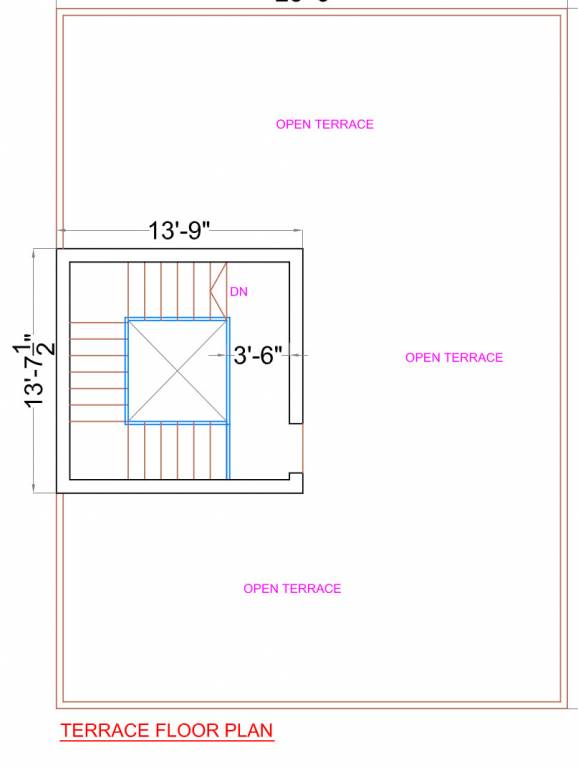 Terrace Floor Plan  praveens luxuria Floor Plan Terrace Floor Plan