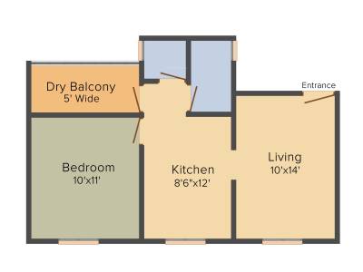 Tejas Trupti Arcde (1BHK+1T (468 sq ft) 468 sq ft) Tejas Trupti Arcde (1BHK+1T (468 sq ft) 468 sq ft)