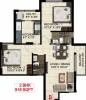 Real Padmasri (2BHK+2T (918 sq ft) 918 sq ft)