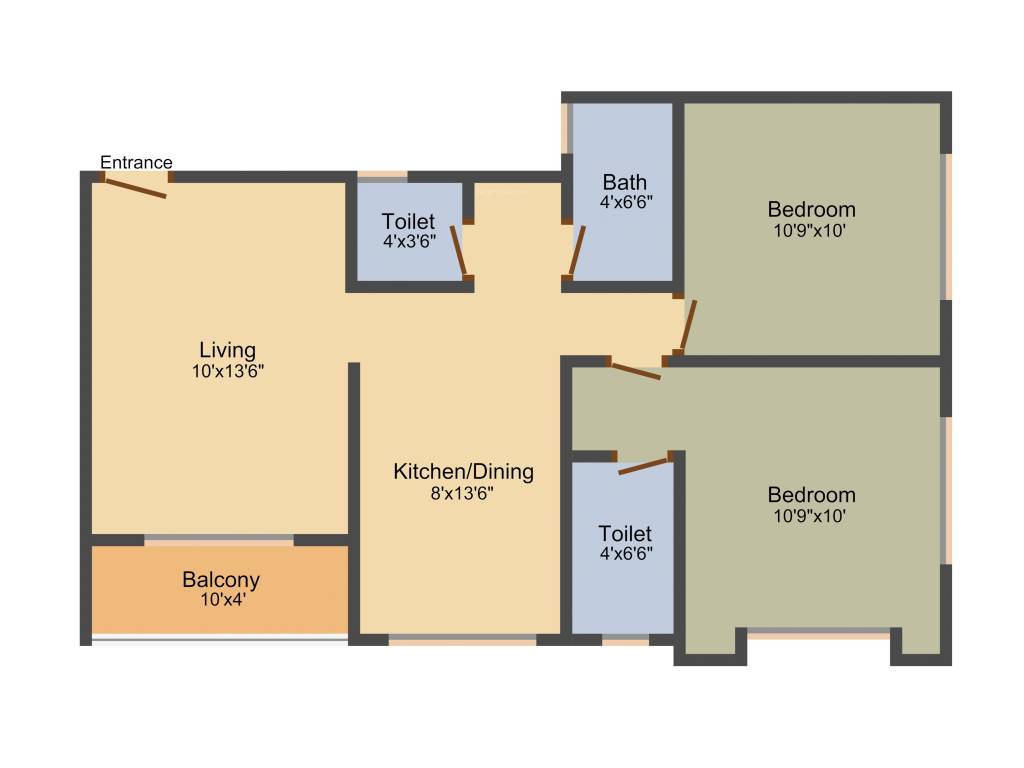 Shree Balaji Construction Pune Balaji Hights (2BHK+2T (801 sq ft) 801 sq ft) Shree Balaji Construction Pune Balaji Hights (2BHK+2T (801 sq ft) 801 sq ft)