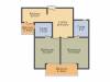 Migsun Amulya (2BHK+2T (815 sq ft) 815 sq ft)