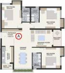 Pioneer Azure (3BHK+3T (1,185 sq ft) 1185 sq ft)