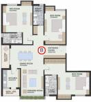 Pioneer Azure (3BHK+3T (2,075 sq ft) 2075 sq ft)