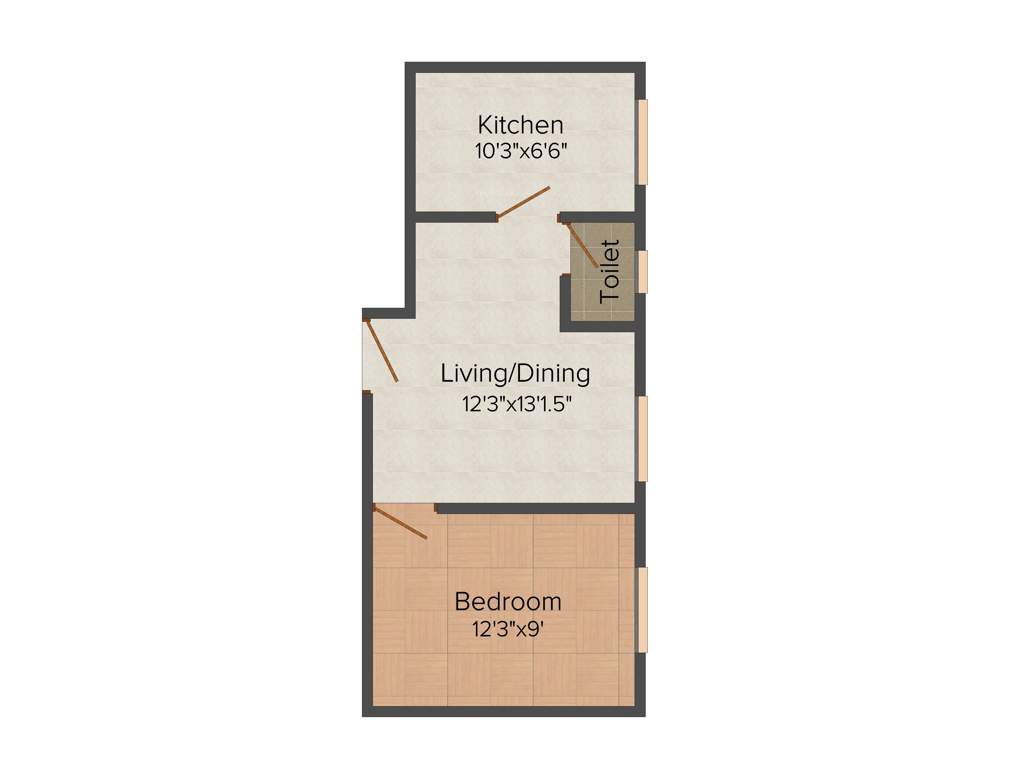 Yashva Classic Elite (1BHK+1T (468 sq ft) 468 sq ft)