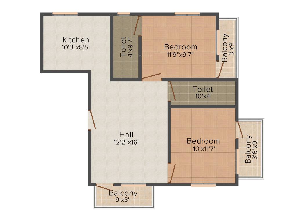 Revathy Sankeshwara (2BHK+2T (922 sq ft) 922 sq ft) Revathy Sankeshwara (2BHK+2T (922 sq ft) 922 sq ft)