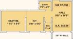 Sai Shraddha Sai Plaza (1BHK+1T (545 sq ft) 545 sq ft)