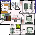 Devi Navapushpam (3BHK+2T (1,000 sq ft) 1000 sq ft) Devi Navapushpam (3BHK+2T (1,000 sq ft) 1000 sq ft)