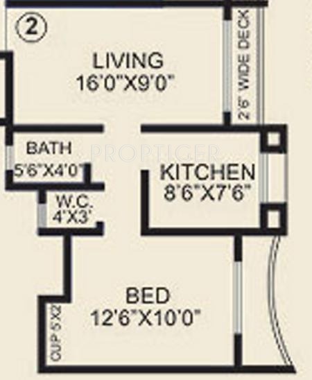 Agarwal Peace Heaven (1BHK+1T (675 sq ft) 675 sq ft)