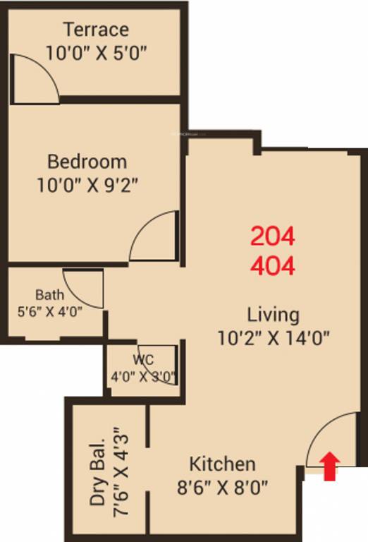  residency Floor Plan Floor Plan