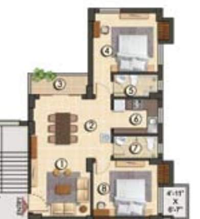  4 sight grand castle Floor Plan Floor Plan