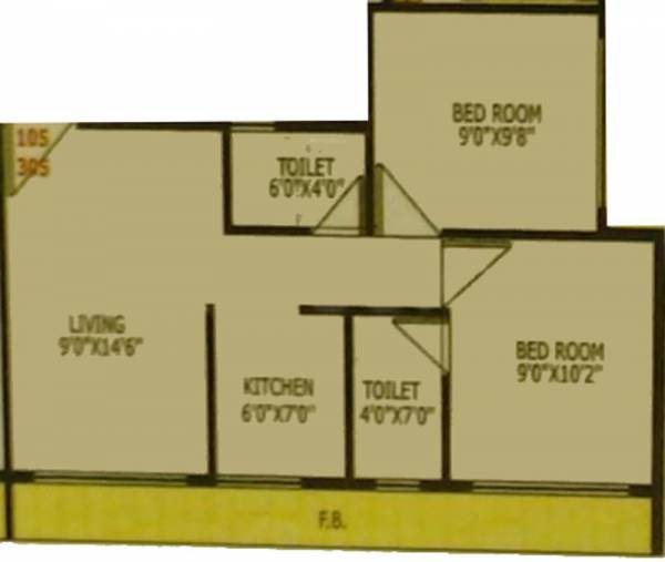 LK Arcade (2BHK+2T (870 sq ft) 870 sq ft) LK Arcade (2BHK+2T (870 sq ft) 870 sq ft)