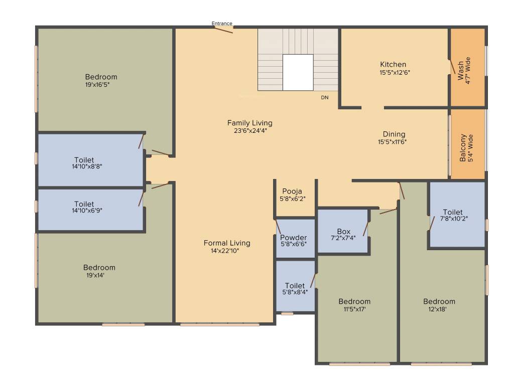 Prudent Two Janki Shah (4BHK+6T (6,328 sq ft) + Pooja Room 6328 sq ft)