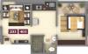 Nimhan Grace Residency (1BHK+1T (633 sq ft) 633 sq ft)