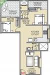 Acumen Prerana (2BHK+2T (860 sq ft) 860 sq ft)