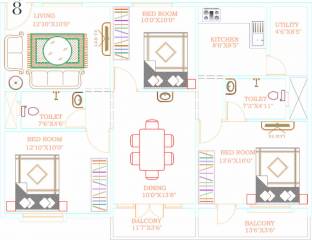 Bhanu Elegance (3BHK+2T (1,290 sq ft) 1290 sq ft) Bhanu Elegance (3BHK+2T (1,290 sq ft) 1290 sq ft)