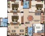 Maphar Sabz Residency (3BHK+3T (1,398 sq ft) 1398 sq ft)