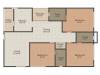 Samhita Sarovar (3BHK+3T (1,565 sq ft) 1565 sq ft)