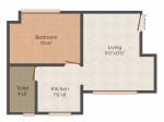 Sai Shrushti Residency (1BHK+1T (535 sq ft) 535 sq ft)