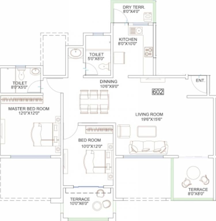 Goel Ganga Elika (2BHK+2T (1,310 sq ft) 1310 sq ft) Goel Ganga Elika (2BHK+2T (1,310 sq ft) 1310 sq ft)