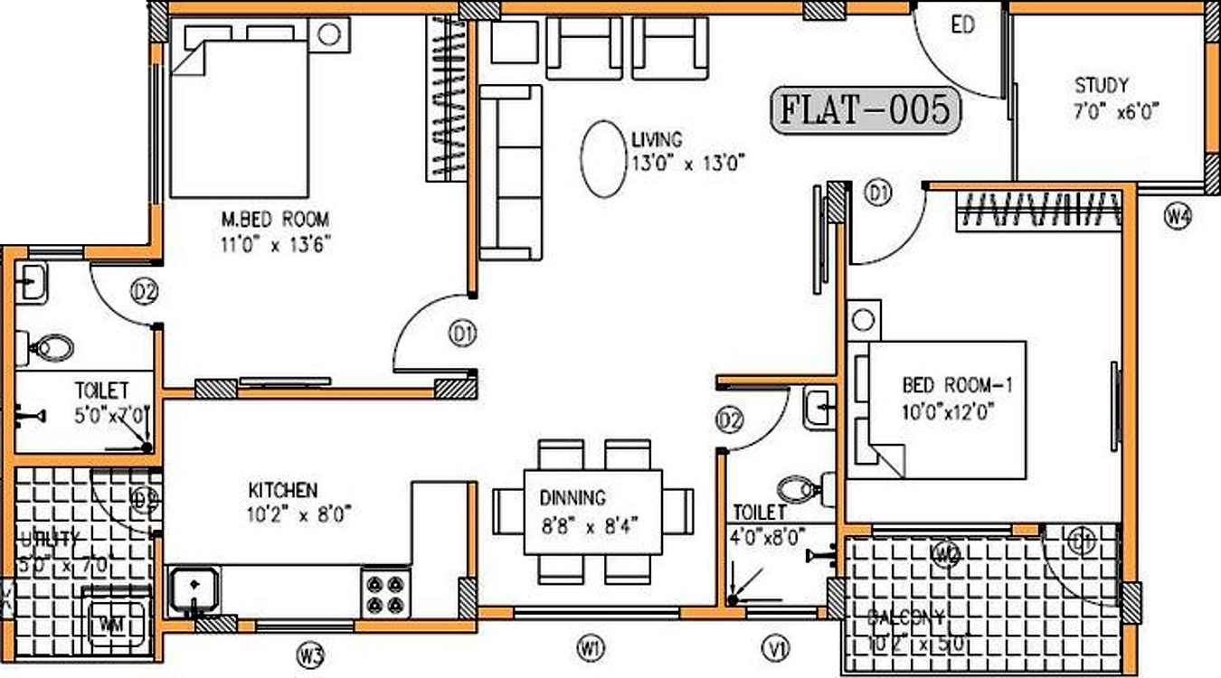 Uniidus Breeze  in Marathahalli Bangalore Price 