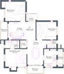 Pushkar Saiarpitha Residence (3BHK+2T (1,300 sq ft) + Pooja Room 1300 sq ft) Pushkar Saiarpitha Residence (3BHK+2T (1,300 sq ft) + Pooja Room 1300 sq ft)