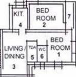 West Prantik Phase 1 (2BHK+1T (702 sq ft) 702 sq ft) West Prantik Phase 1 (2BHK+1T (702 sq ft) 702 sq ft)