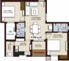 Rajkham Silver Crest (2BHK+2T (1,084 sq ft) 1084 sq ft)
