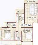 Swastik Grand 90 (2BHK+2T (1,075 sq ft) 1075 sq ft)