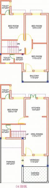 Rameshwar Rameshwar 3 (4BHK+4T (2,106 sq ft) 2106 sq ft)