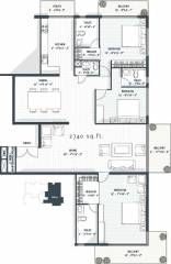 Avant One93 (3BHK+4T (2,740 sq ft) 2740 sq ft)