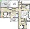 Acumen Prerana (2BHK+2T (1,130 sq ft) 1130 sq ft)