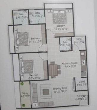  aniket-elegance Floor Plan Floor Plan