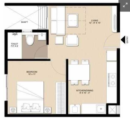  aavaas Floor Plan Floor Plan