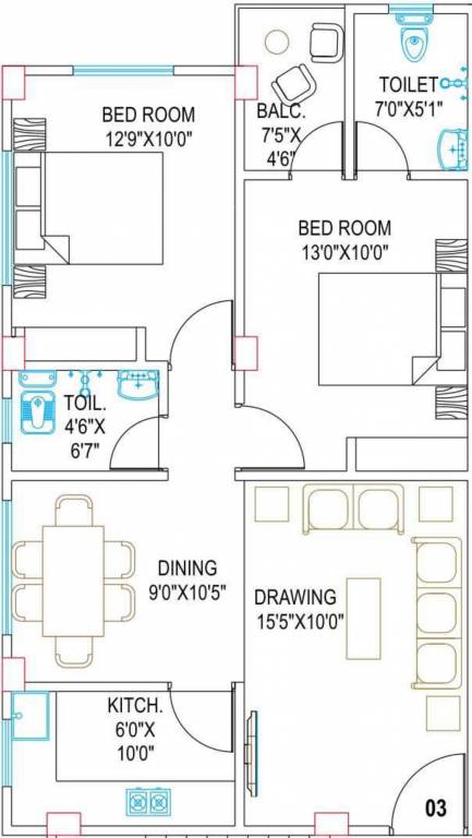 Agrani Prachi (2BHK+2T (940 sq ft) 940 sq ft) Agrani Prachi (2BHK+2T (940 sq ft) 940 sq ft)