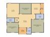 Hallmark Silvanus (3BHK+3T (2,069.90 sq ft) + Pooja Room 2069.9 sq ft)
