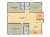 Hallmark Silvanus (3BHK+3T (2,021.89 sq ft) + Pooja Room 2021.89 sq ft)