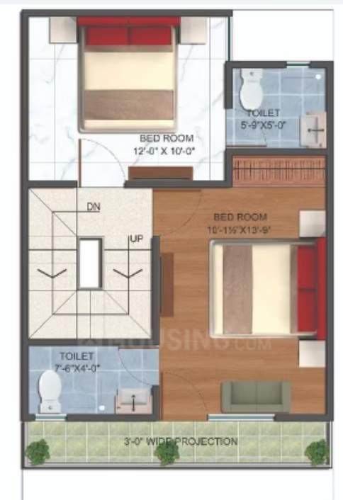  lotus sristhi Floor Plan First Floor Plan