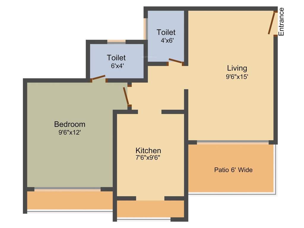 Triveni Dynamic Ultima (1BHK+1T (758 sq ft) 758 sq ft)