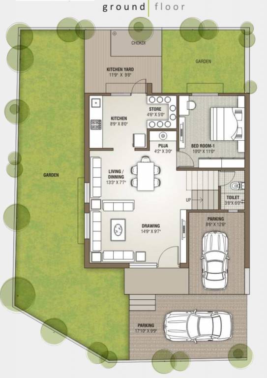  status Floor Plan Ground Floor Plan