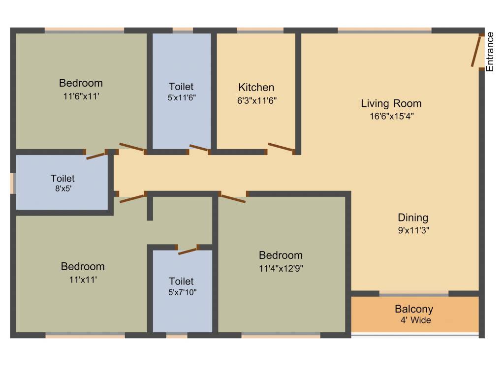 Prasad Rare Earth (3BHK+3T (1,340 sq ft) 1340 sq ft) Prasad Rare Earth (3BHK+3T (1,340 sq ft) 1340 sq ft)