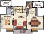 Casagrand White Oak (3BHK+3T (2,285 sq ft)   Study Room 2285 sq ft)