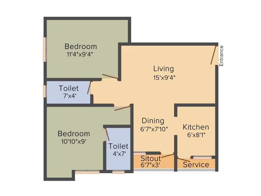Sundaram Sundaram Valley (2BHK+2T (799 sq ft) 799 sq ft) Sundaram Sundaram Valley (2BHK+2T (799 sq ft) 799 sq ft)