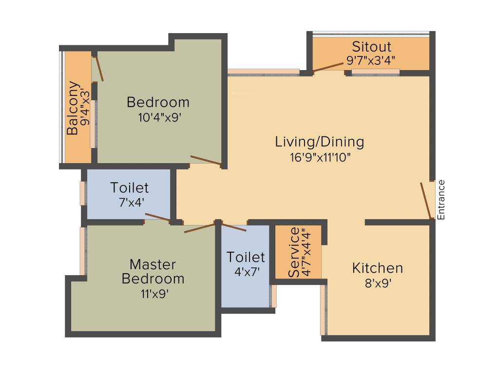 Sundaram Sundaram Valley (2BHK+2T (854 sq ft) 854 sq ft) Sundaram Sundaram Valley (2BHK+2T (854 sq ft) 854 sq ft)